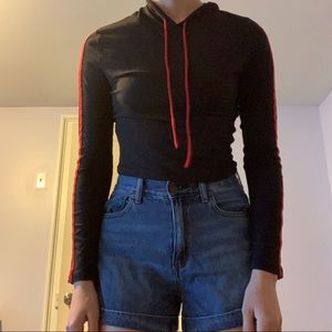 (3 for $28) Hoodie Crop Top